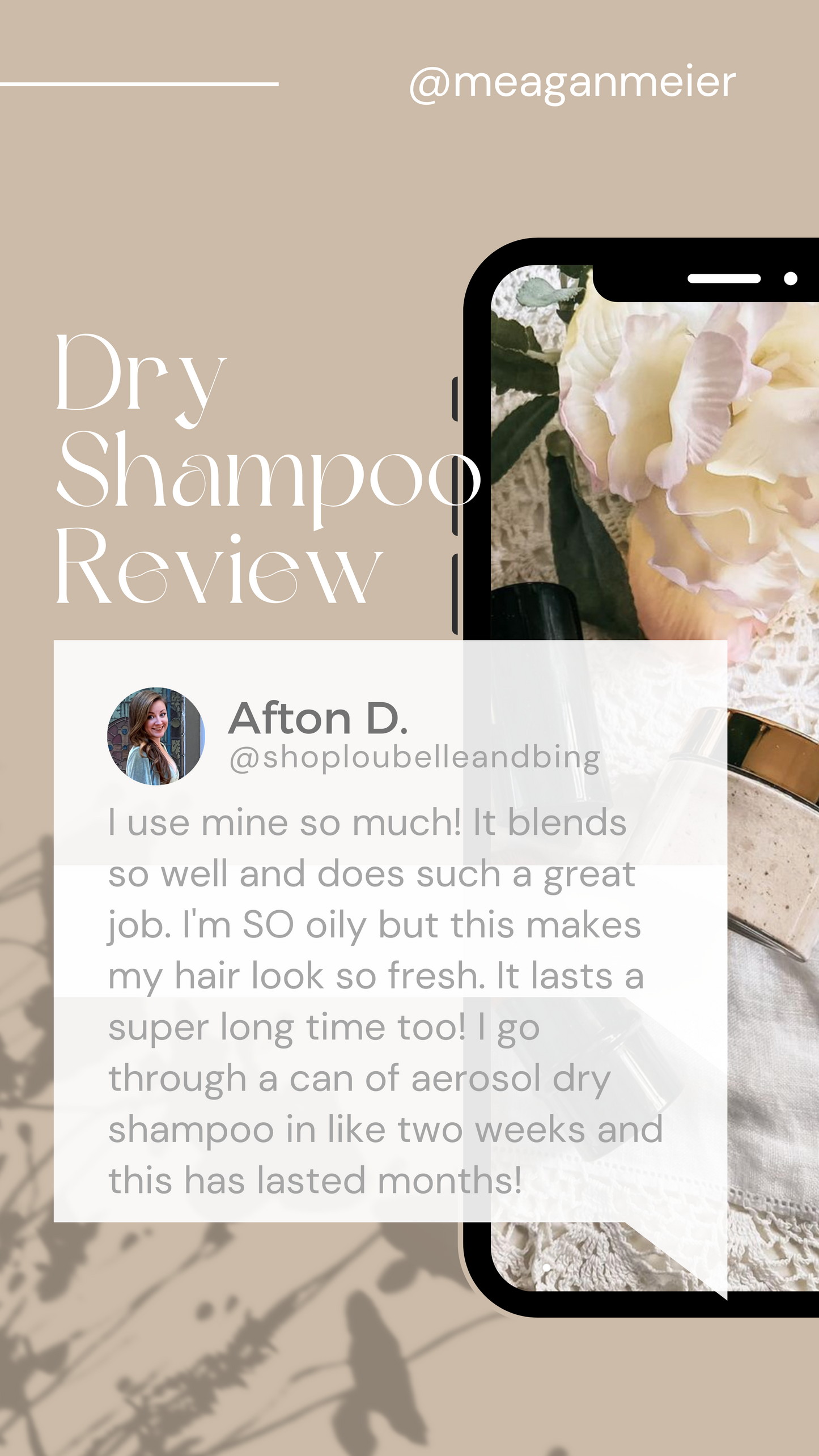 Dry Shampoo Kit w/ Brush