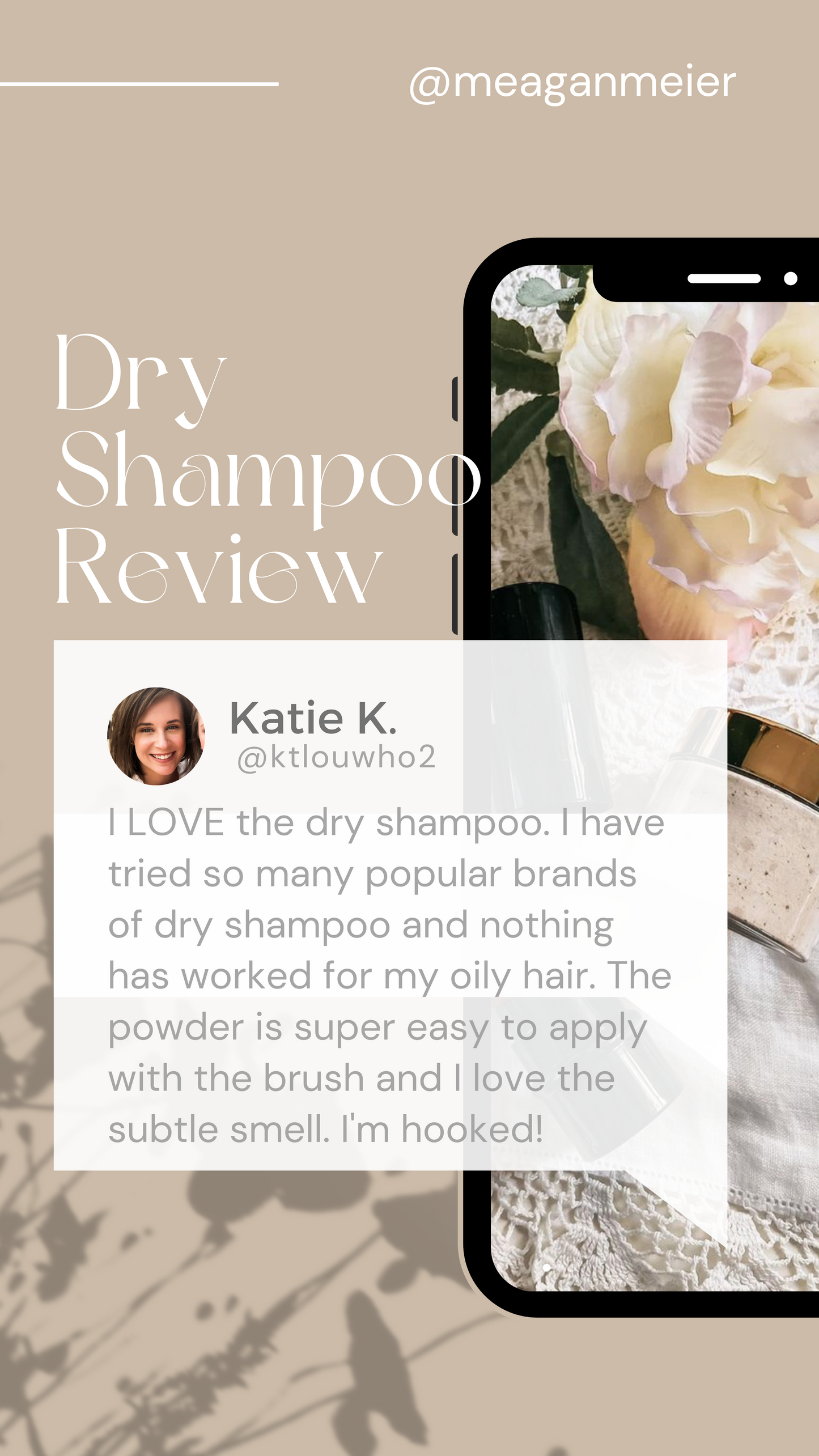 Dry Shampoo Kit w/ Brush