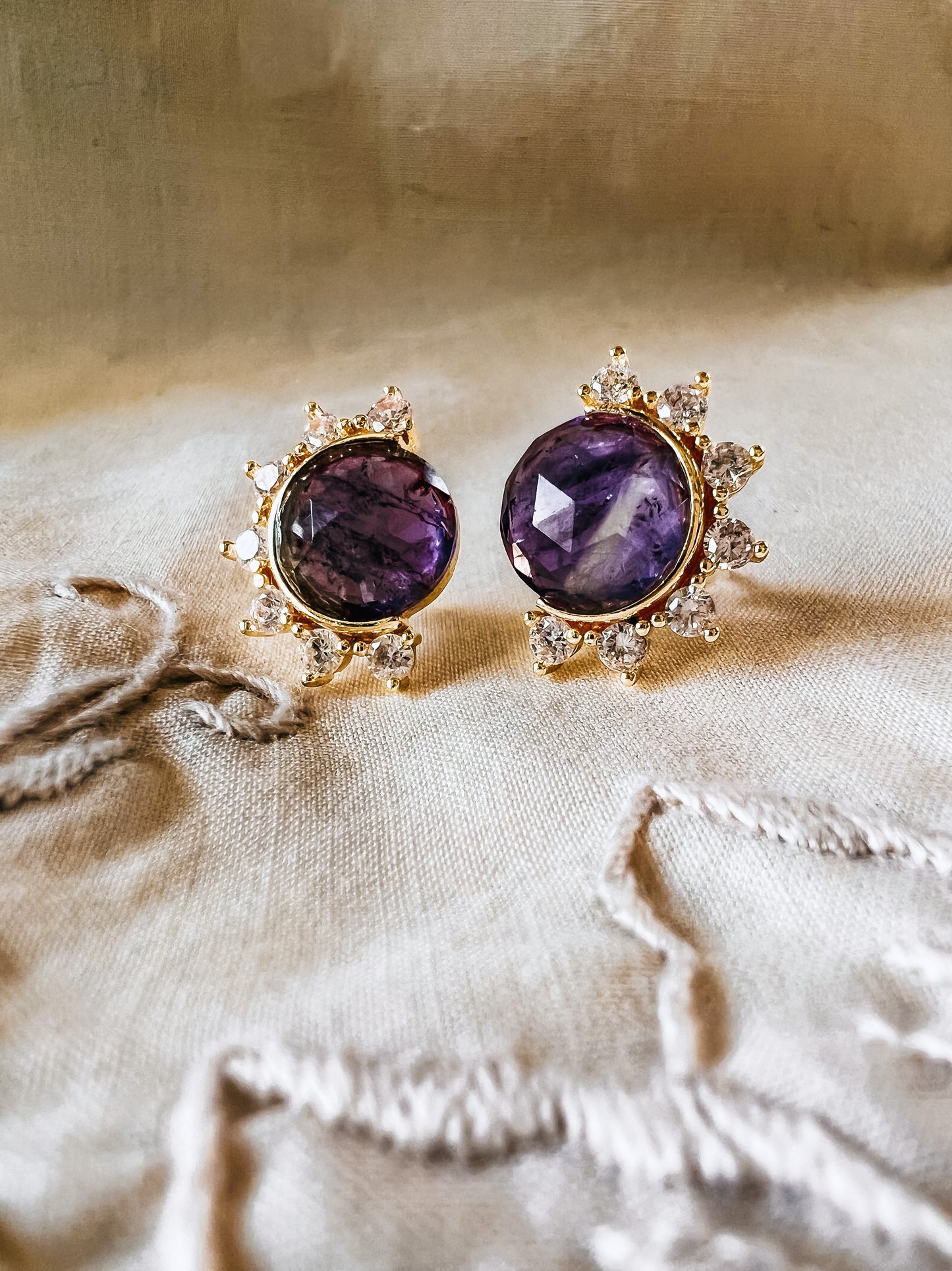 Fancy AF Sunburst Earrings
